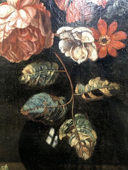 null Maria Van OOSTERWYCK (1630-1693) attribué à « Nature morte au bouquet de fleurs...