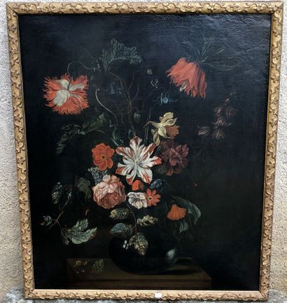 null Maria Van OOSTERWYCK (1630-1693) attribué à « Nature morte au bouquet de fleurs...
