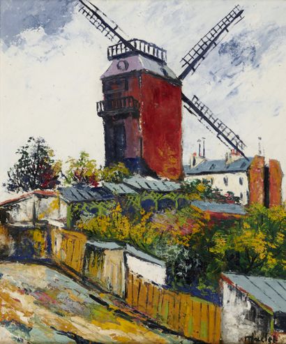 ÉLISÉE MACLET (1881-1962) Moulin de la Galette...