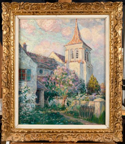 HENRI LEBASQUE (1865-1937) Église Saint-Rémy...