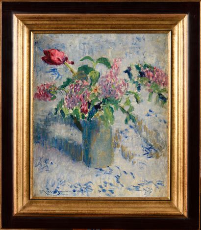 FRANCIS MORTON JOHNSON (1878-1931) Bouquet...