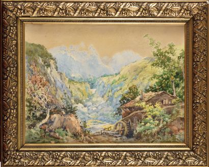 William Georges THORNLEY (1857-1935) Landscape...