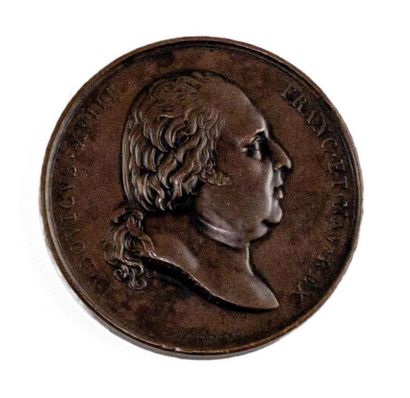 ENSEMBLE COMPRENANT

a-Le Roi Louis XVI.

Médaille...