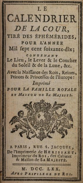 null THREE BOOKS: 

ORDINANCE OF LOUIS XIV ROY OF FRANCE AND NAVARRE FOR CRIMINAL...