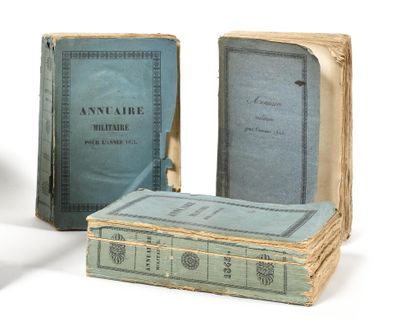 SET OF FOUR MILITARY ALMANACS FOR THE YEARS...