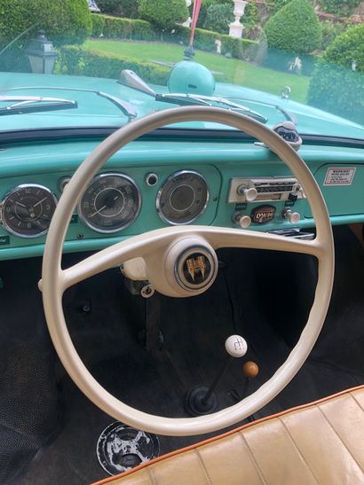 1963 AMPHICAR 770 Chassis n° 103956 

- Rare amphibious touring model

- Complete...