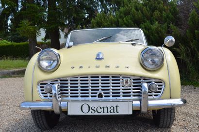 1960 TRIUMPH TR3A SERIAL NUMBER TS723882 

Nice cosmetic patina 

Mechanics revised...