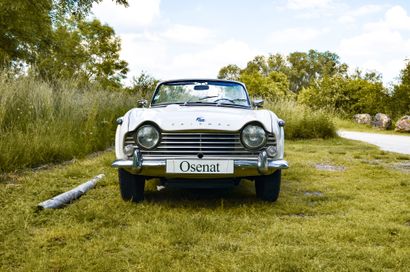 1966 TRIUMPH TR4A IRS DRAWING BY MICHELLOTI 

CLEAR HISTORY - RECENT TECHNICAL CONTROL

NUMEROUS...