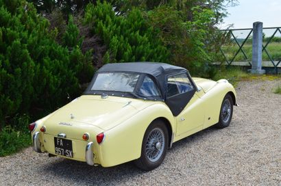 1960 TRIUMPH TR3A SERIAL NUMBER TS723882 

Nice cosmetic patina 

Mechanics revised...