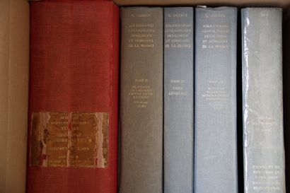 null Gaston Saffroy bibliographie généralogie héraldique et nobiliaire de la françe...