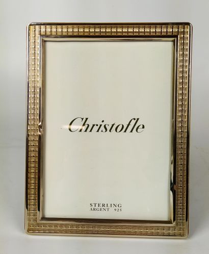 CHRISTOFLE Cadre en argent 21 x 16 cm (état...