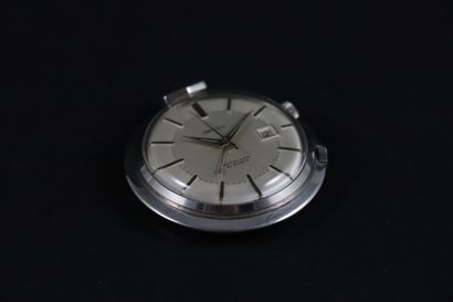 null ANGELUS DATALARM CIRCA 1970. Ref : 1111B. Steel pocket watch with alarm function....