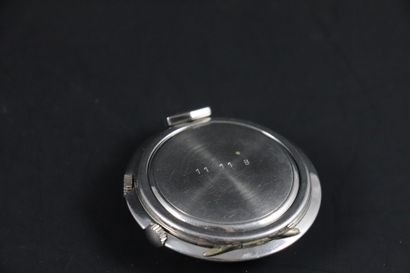 null ANGELUS DATALARM CIRCA 1970. Ref : 1111B. Steel pocket watch with alarm function....