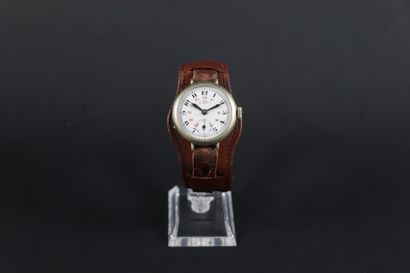 LIP MILITARY TYPE CIRCA 1920. Steel wristwatch,...