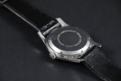 null ALTITUDE LEADER AROUND 1969. Ref : 01444. Stainless steel wristwatch, white...