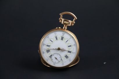 LECLAND A AGREVILLE Pretty pocket watch in...