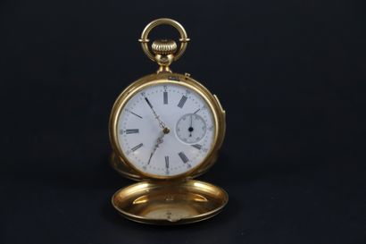  HENRI MOINEL CIRCA 1900. Pocket watch in...