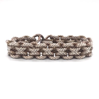 null 
HERMES

BRACELET

925 Sterling Silver "Strings" made up of a double line of...