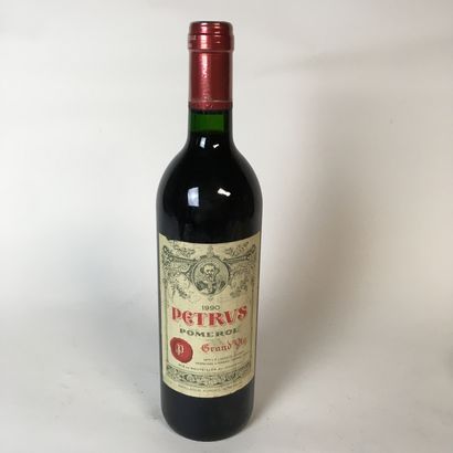 null 1 bouteille PETRUS 1990 Pomerol