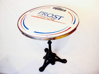 Table de bistrot - Prost GP 
Table ronde...