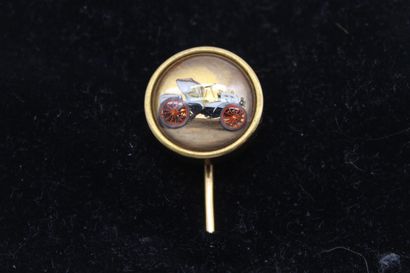 null Epingle de cravate - Automobile 1900

Epingle de cravate en or en règle, vers...