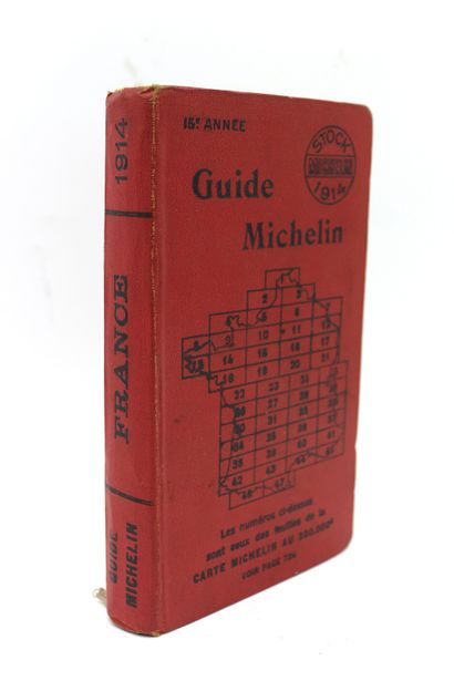 Guide Michelin 1914 
 Exemplaire de la 15ème...