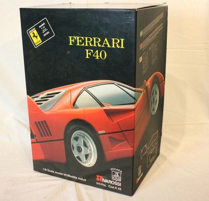 null Ferrari F40 - Pocher

Maquette modèle de Ferrari F40 au 1/8° de la marque Pocher....