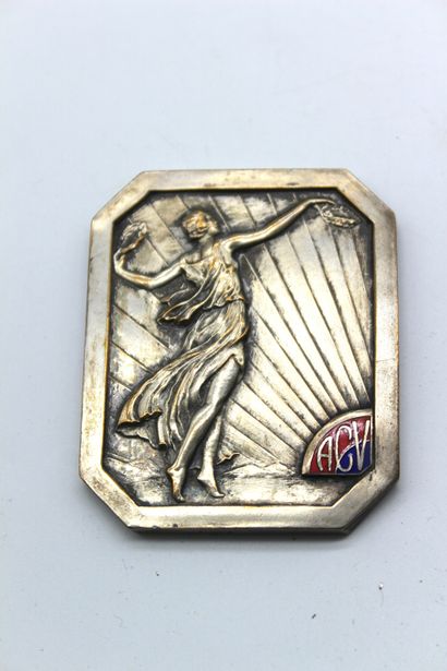 null Médaille du Paris Saint Raphael 1933

Médaille rectangulaire à pans coupés en...