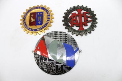 Badges d'Automobile-Club Français 
- Automobile...
