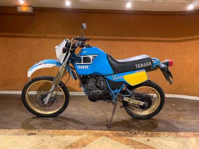 1985 YAMAHA XTZ 600 TENERE Serial number 026350

Sold with a copy of the French car...