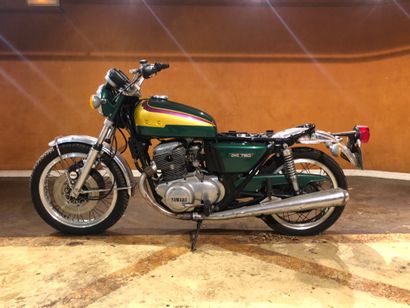 1974 YAMAHA TX 750 Serial number 504216

Sold with a copy of the car registration...