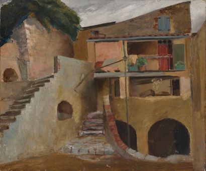 null SORIN Sawelij (1878-1953)

Maison de village 

Huile sur carton 

46 x 55 cm.



Provenance...
