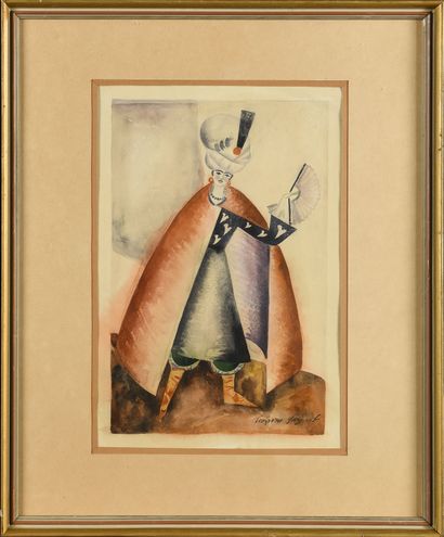 null YAKULOV GEORGII (1884-1928)

Costume project

Watercolour on paper

Signed lower...