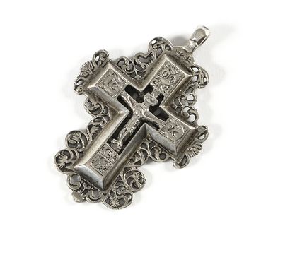 null CROSS 

Russia, 19th century

Engraved silver

7 х 4.5 cm, 20 g.



Крест наперстный

Россия,...