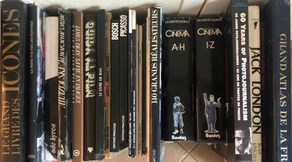 LOT DE LIVRES on history and cinema as well as a collection of Victor Hugo and D...