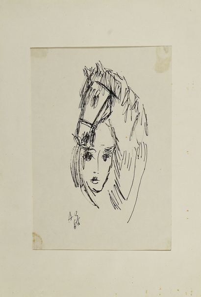 null ZVEREV ANATOLY (1931-1986)

LOT OF TWO DRAWINGS: 

1) Troika. Watercolour and...