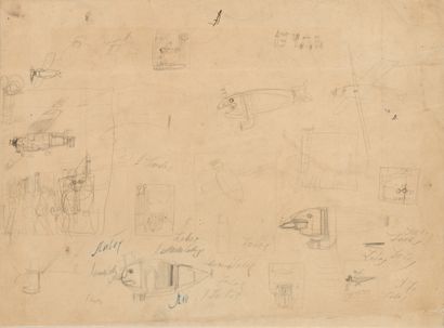 null LABAS ALEXANDRE (1900-1983)

Project for the Shark of Imperialism

Pencil drawing

Numerous...