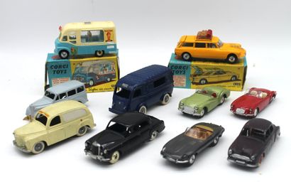 C.I.J et Corgi Toys 
Lot de miniatures des...