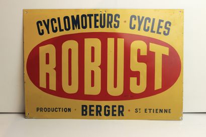  Plaque Cycles et Cyclomoteurs Robust 
Plaque rectangulaire en tôle pêinte, simple...