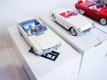 null Miniatures Franklin Mint- Véhicules Américain

- Corvette 1953, échelle 1/24°....