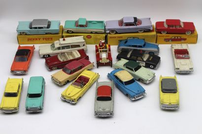 Dinky Toys- Américaines 
Lot de miniatures...