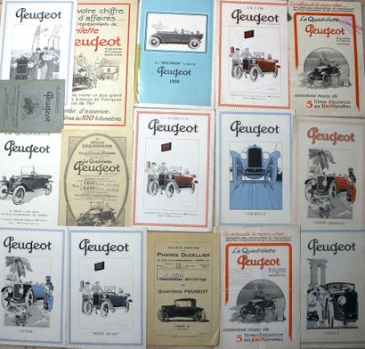 Documentation Peugeot Quadrillette et autres...