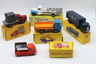 null Dinky Toys-Véhicules de livraison et utilitaires.

Lot de miniatures de la marques...
