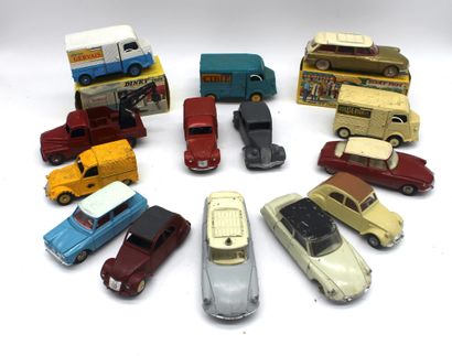 Dinky Toys- Citroën 
Lot de miniatures de...