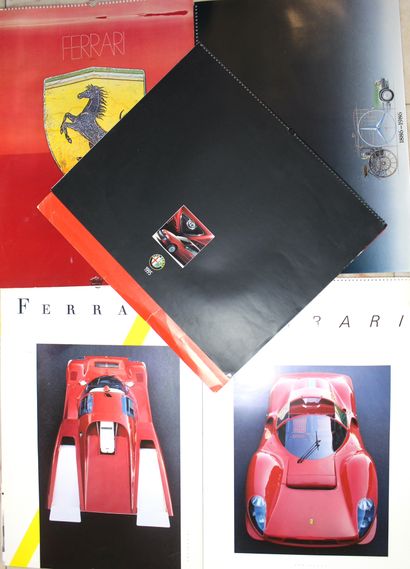 Calendriers Ferrari/ Alfa Roméo 
- Calendrier...