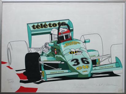 Michel RAIMON ( XXème) 
Formule 3000- Belmondo...