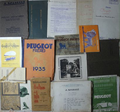 Documentations d'équipementier dont Peugeot

Catalogue...
