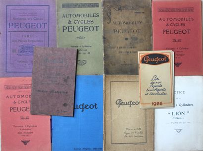 Peugeot Notices 4 et 6 Cyl et autres….

Catalogue...