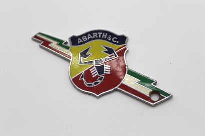 null Badges Abarth, Ghia....

- Enamelled badge of Automobiles Abarth & C. L: 9cm....