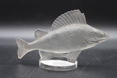 null Renée LALIQUE (1860-1945)

Perch

Mascot Signed R.Lalique in relief in the mass,...